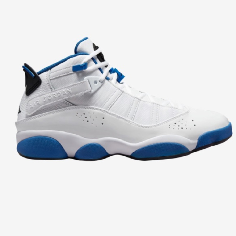 NWOB Men’s Jordan 6 Rings Sneakers 👟 - White/black/blue